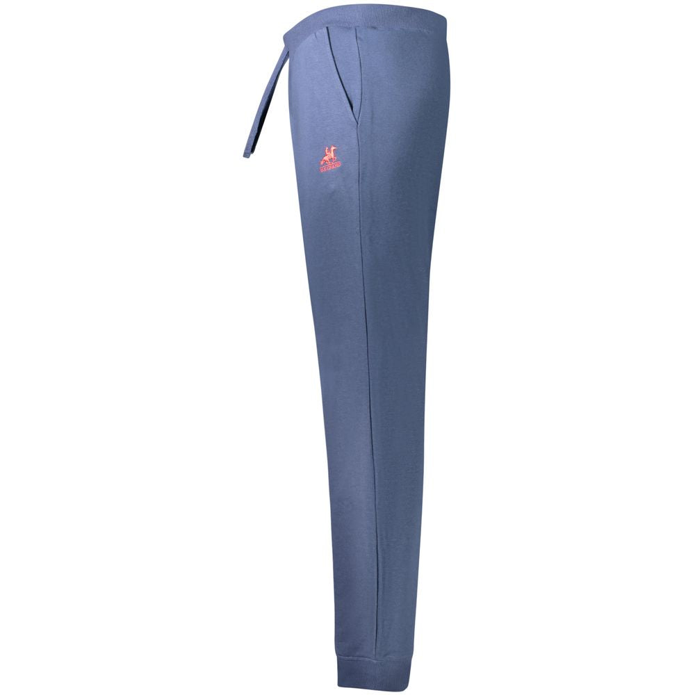 U.S. Grand Polo Blue Cotton Men's Sports Trouser