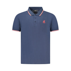 U.S. Grand Polo Blu Cotton Mens Polo