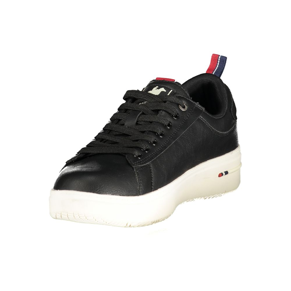 U.S. Grand Polo Black Polyester Men Sneaker