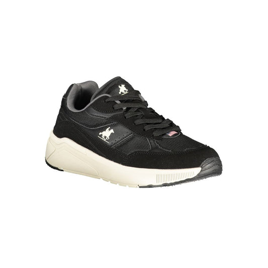 U.S. Grand Polo Black Polyurethane Men Sneaker