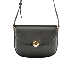 Furla Black Leather Women Crossbody