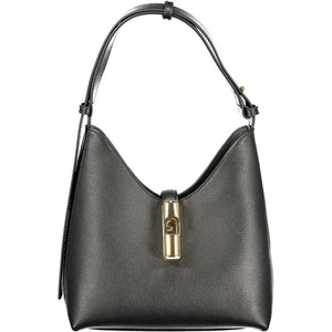 Furla Nero Pelle Women Handbag