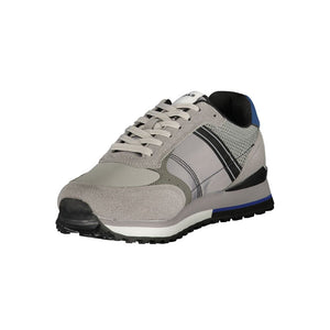 Gas Gray Polyester Men's Sneaker
