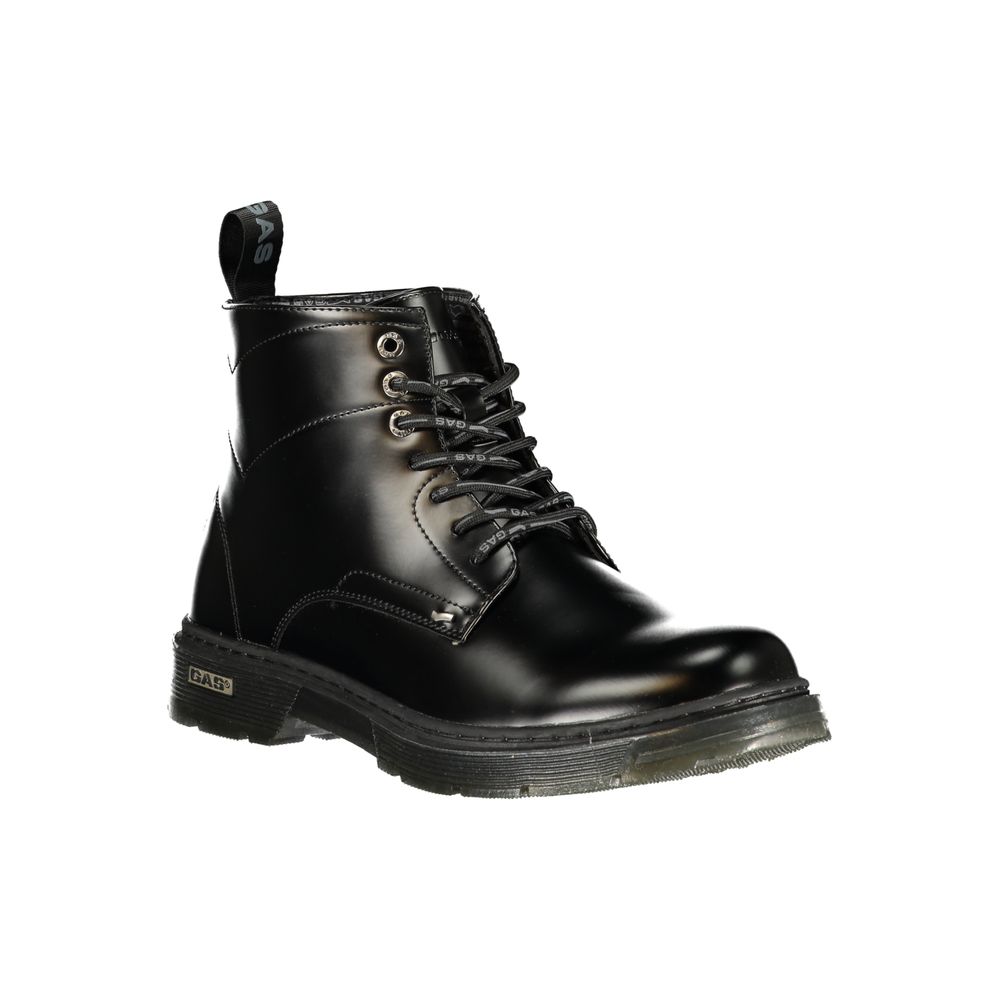 Gas Nero Poliestere Men Ankle Boot