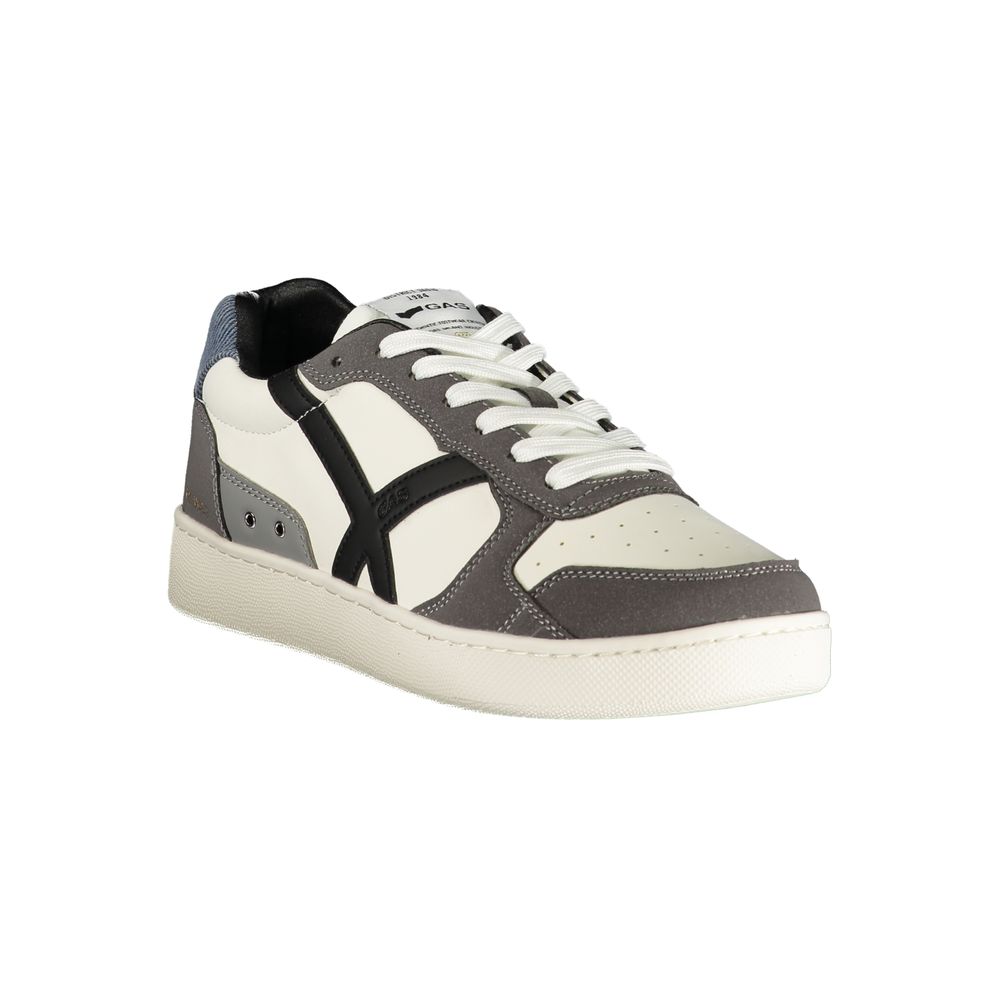 Gas Bianco Polyester Men Sneaker