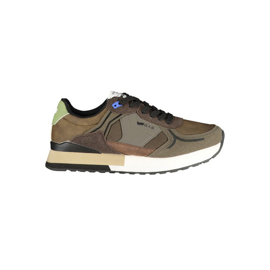 Gas Marrone Poliuretano Men Sneaker