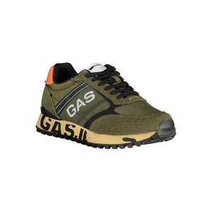 Gas Verde Poliestere Men Sneaker