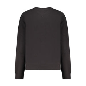 Tommy Hilfiger Black Cotton Women Sweatshirt