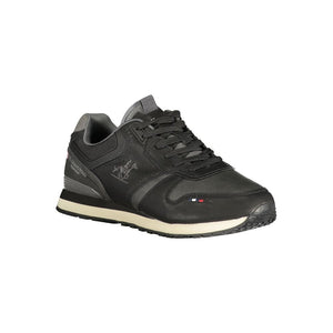 U.S. Grand Polo Black Polyester Men Sneaker