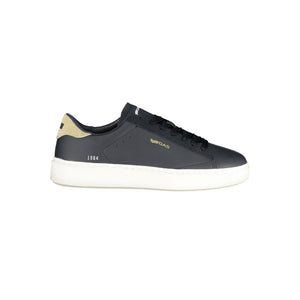 Gas Blu Polyurethane Men Sneaker