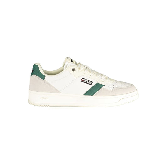 Gas White Polyurethane Men Sneaker
