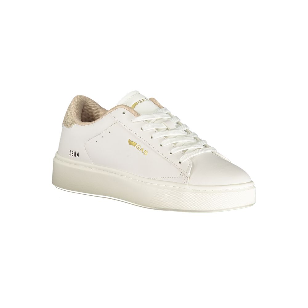 Gas Bianco Poliuretano Women Sneaker