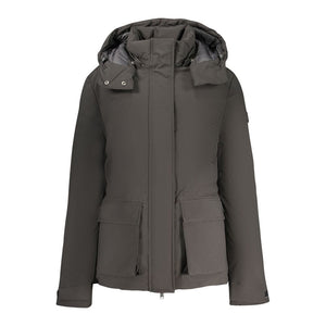 North Sails Black Polyester Women's Parka Jacket