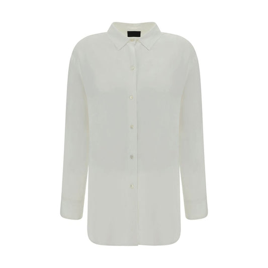 F.IT White Acetate Dress Shirt