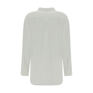 F.IT White Acetate Dress Shirt