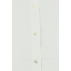 F.IT White Acetate Dress Shirt