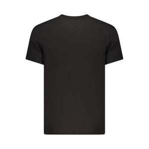 Tommy Hilfiger Black Cotton Men's T-Shirt