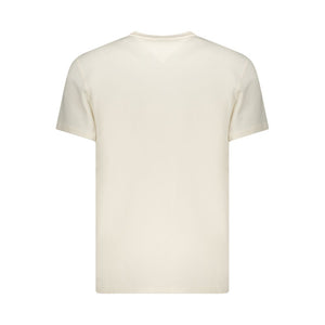 Tommy Hilfiger White Cotton Men's T-Shirt