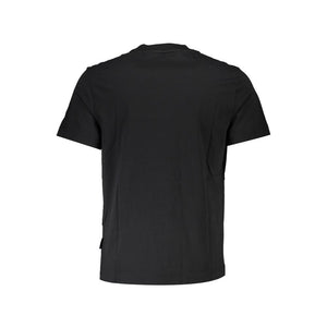 Napapijri Black Cotton Men's T-Shirt