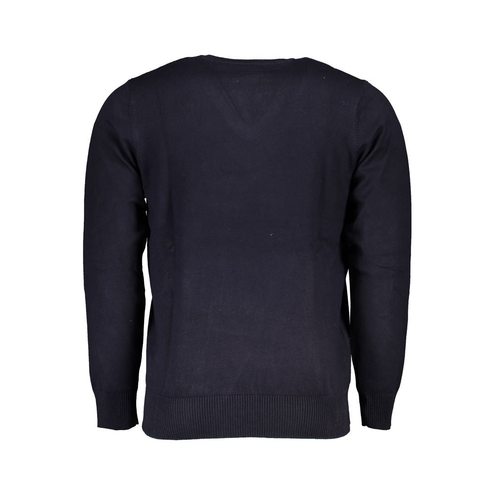 U.S. Grand Polo Blue Viscosa Men's Sweater