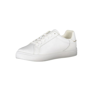 Tommy Hilfiger White Leather Women's Sneaker