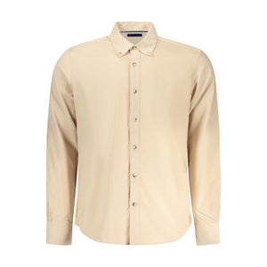 North Sails Beige Cotton Men Shirt