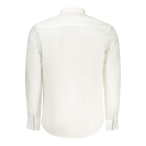 North Sails White Cotton Men Shirt