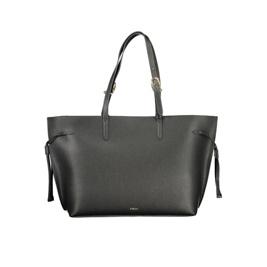 Furla Nero Pelle Woman Handbag
