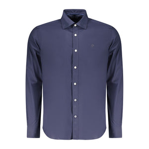 North Sails Blu Cotton Men Shirt