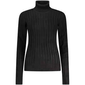 Norway 1963 Black Viscose Women Sweater