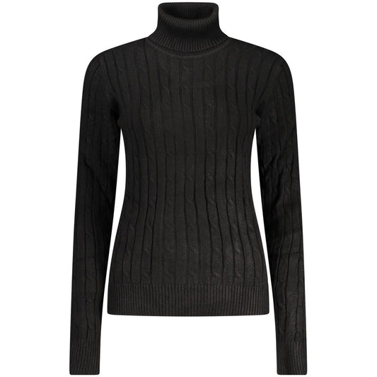 Norway 1963 Black Viscose Women Sweater