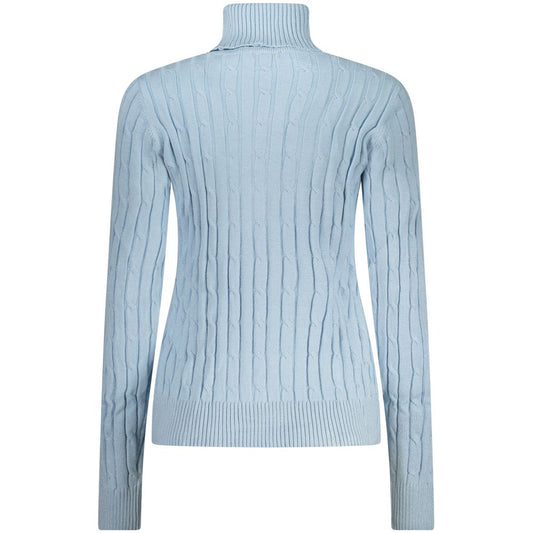 Norway 1963 Azzurro Viscosa Donna Sweater