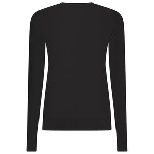 Norway 1963 Black Viscose Women's Sweater