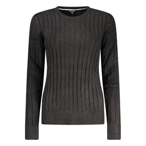Norway 1963 Black Viscose Women Sweater
