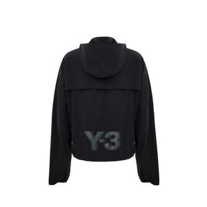 Y-3 Black Polyamide Shell Jacket