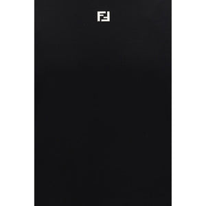 Fendi Black Cotton T-Shirt