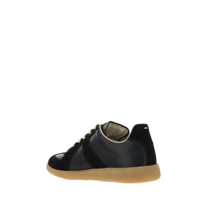 Margiela Black Rubber Low Top Sneakers