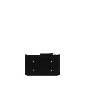 Margiela Black Calf Leather Bos Taurus Wallet