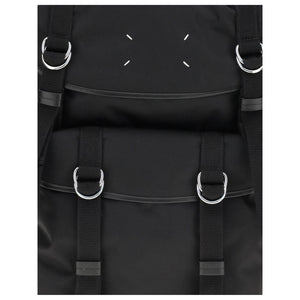 Margiela Black Polyamide Backpack