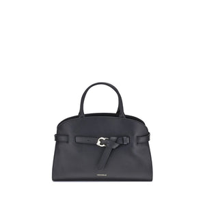 Coccinelle Black Calf Leather Bos Taurus Handbag