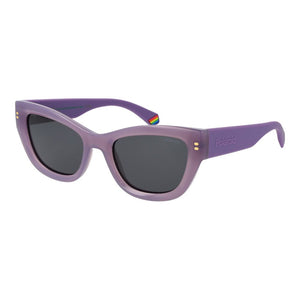 Polaroid Purple Plastic Sunglasses