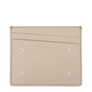 Maison Margiela Beige Leather Cardholder