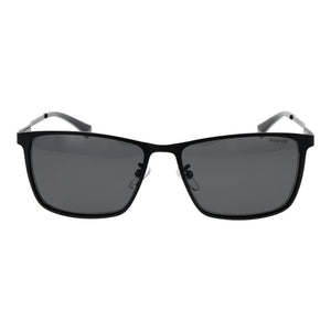 Polaroid Black Metal Sunglasses