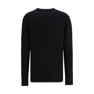 Burberry Black Wool Sweatshirt