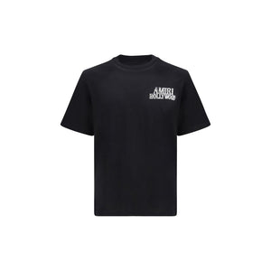Amiri Black Cotton T-Shirt
