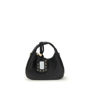 Ganni Black Recycled Polyester Handbag