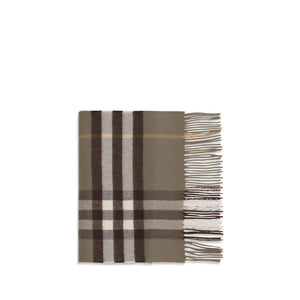 Burberry Brown Cashmere Scarf