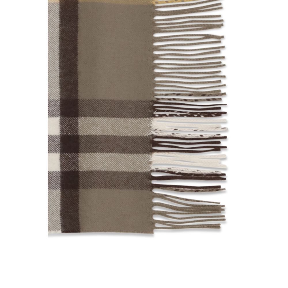 Burberry Brown Cashmere Scarf