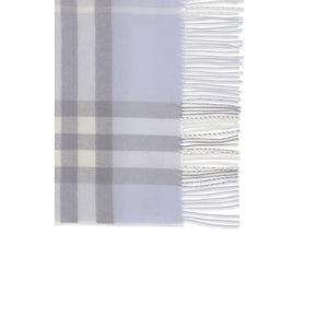 Burberry Light Blue Cashmere Scarf