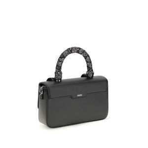 Amiri Black Calf Leather Bos Taurus Shoulder Bag